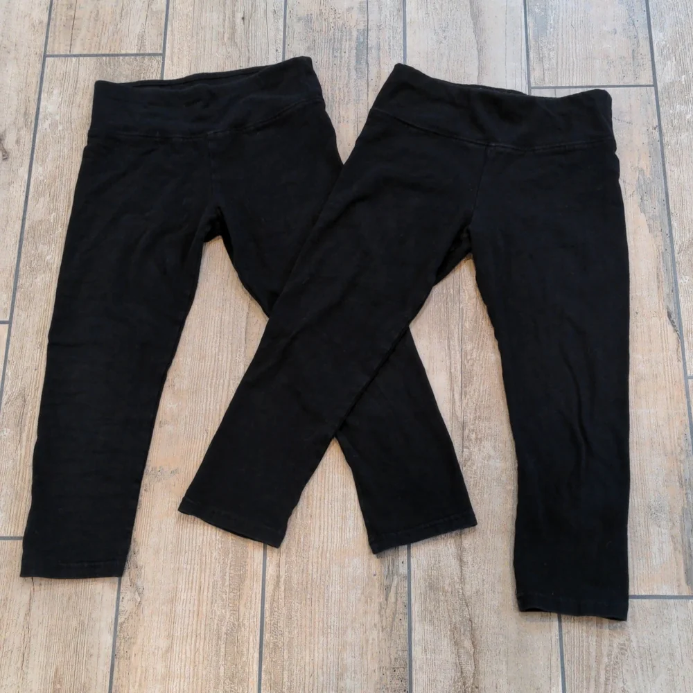Lot of 2 Girls' Justice Capri Leggings